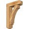 Ekena Millwork Imperial Craftsman Rough Sawn Bracket w/ Offset Brace, Western Red Cedar, 8"W x 28"D x 40"H BKT0806X28X40IMP04RWR - alternate 1